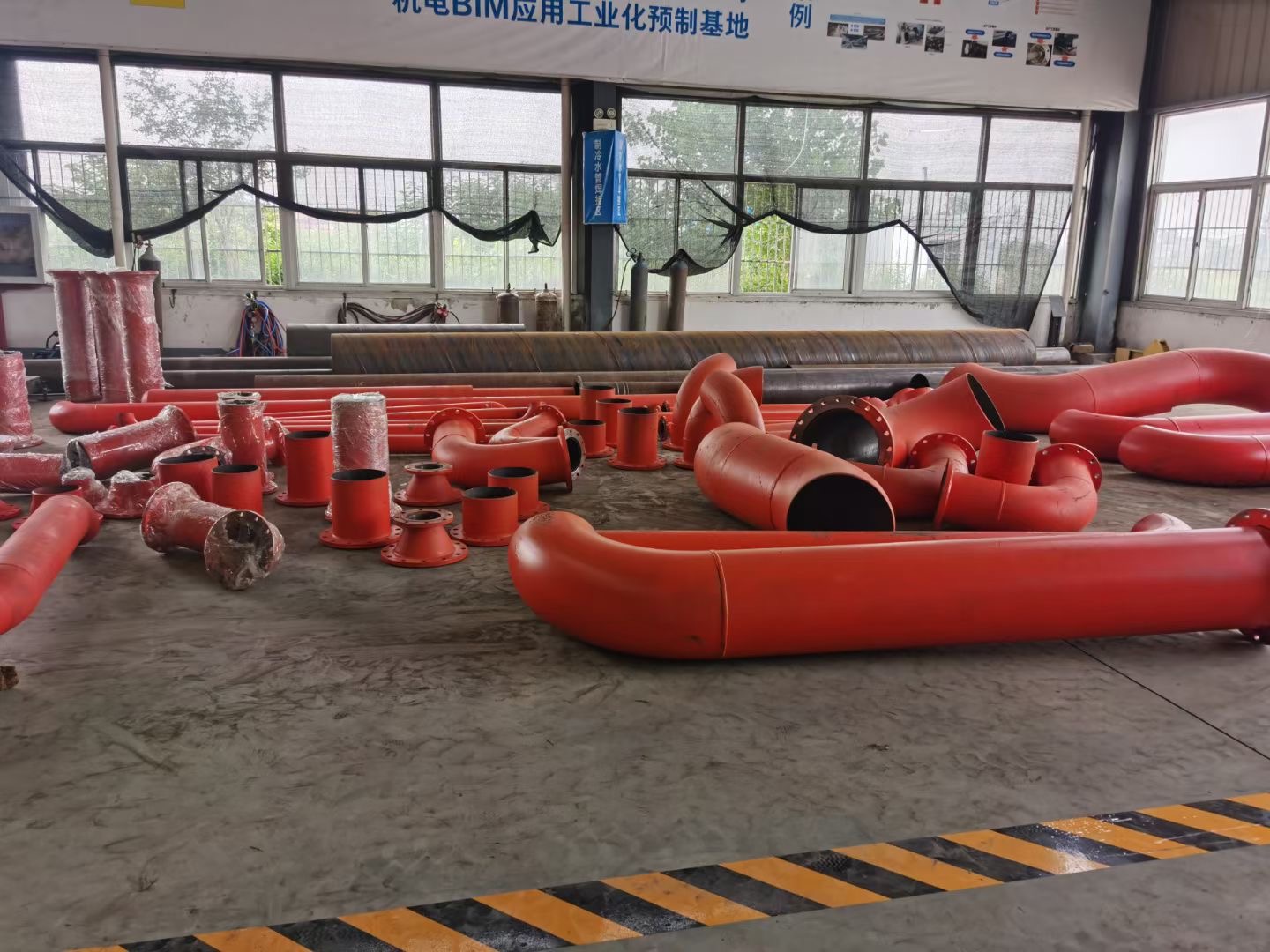 制冷机房管道加工